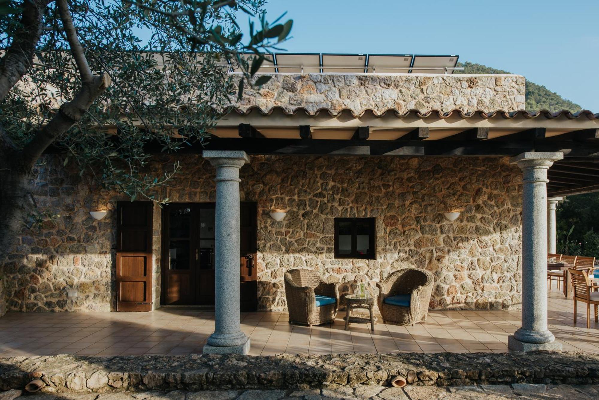 Villa & Guesthouse Paissa D'En Bernat Cala Tarida  Bagian luar foto